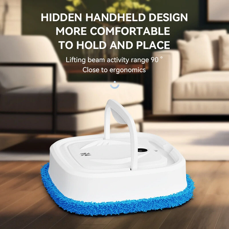 (image for) Automatic Smart Mopping Robot with Water Tank, Vacuum and Mop Cleaning Robot, Floor Sweeper for Home