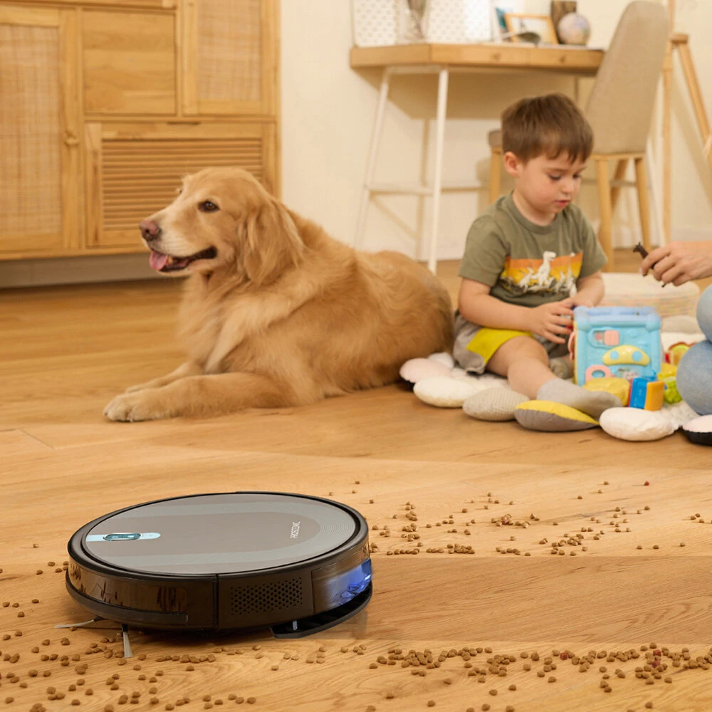 (image for) [US direct] Proscenic 850T Smart Robot Cleaner 3000Pa Suction Three Cleaning Modes 250ml Dust Collector 200ml Electric Water Tank Alexa Google Home App Control